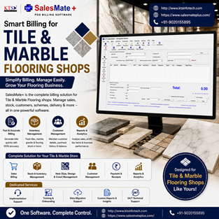 SalesMate+ Smart Billing for Electrical and Plumbing Shops